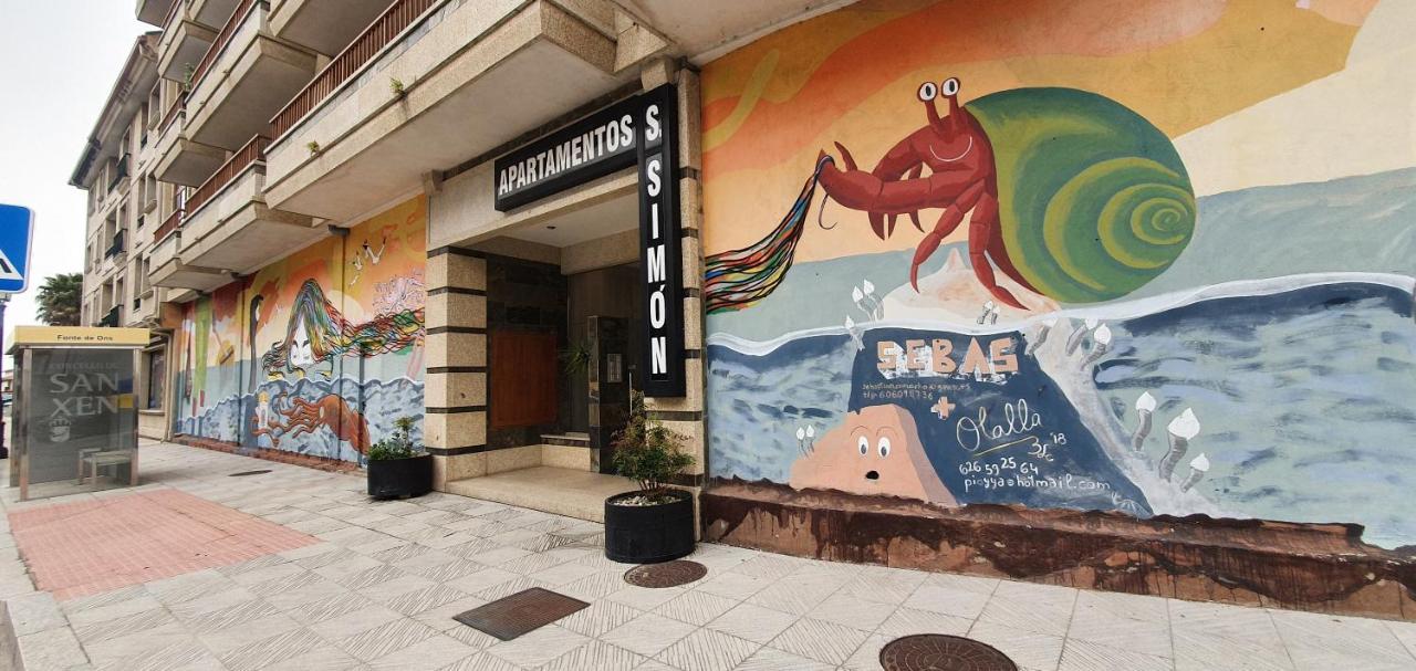 Dabelmar A Lanzada Sanxenxo Apartamento Exterior foto